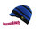 kallimari visored beanie blue and black