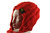 kallimari Mütze gorgonian red mit Ohrenklappen