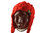 kallimari earflap cap gorgonian red